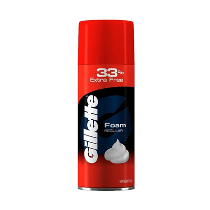 Gillette Shaving Foam Classic Regular Pre 